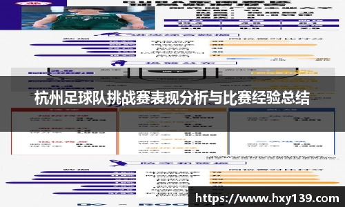 杭州足球队挑战赛表现分析与比赛经验总结